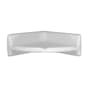 Daltile 6-3/4" Wide Corner Shelf from the Bath Accessories Collection Ceramic Arctic White